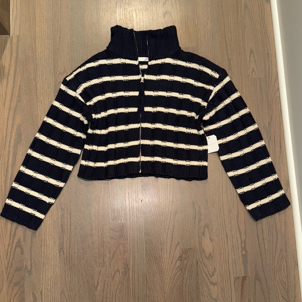 Altar'd State Alli Striped Zip Up